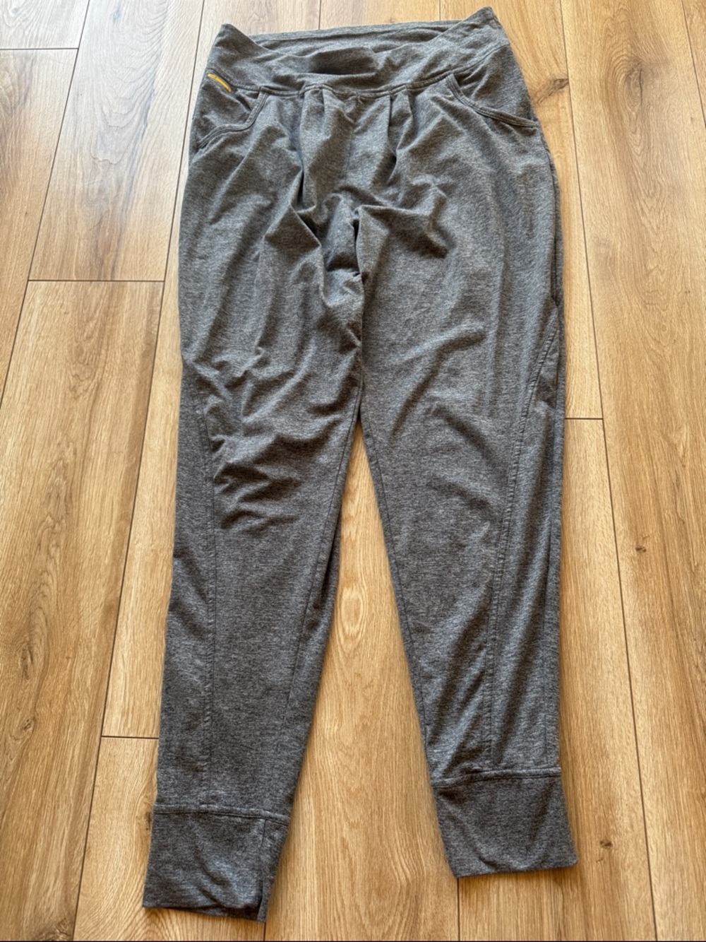 Lole Gray Women's Loose Upper/Fitted Lower Leg Yoga Lounge Track Joggers